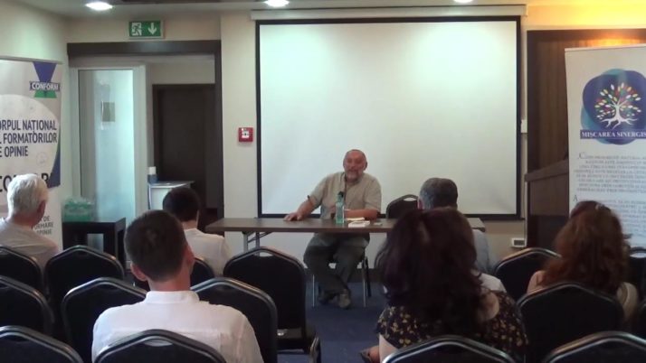 Conferinta deschisa CONFORM – MISCAREA SINERGISTA, 15 iunie 2019, invitat special Daniel Vighi