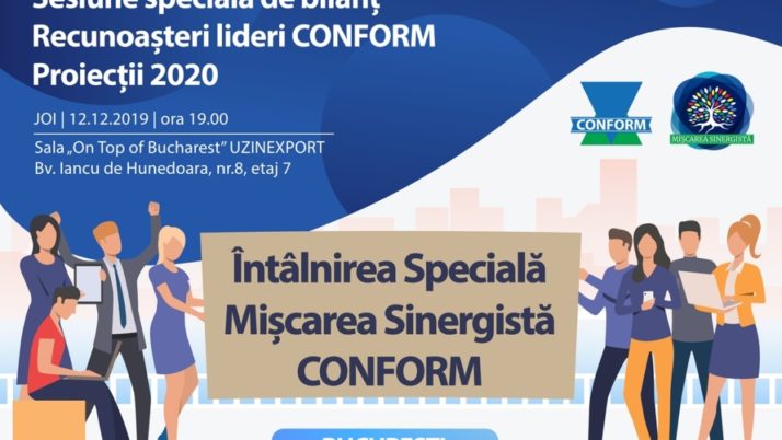 Intalnirea speciala Miscarea Sinergista Conform, Bucuresti, 12.12.2019